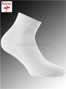 SNEAKER PLUS chaussettes courtes Rohner Basic - 008 blanc