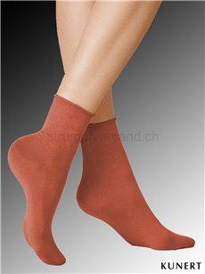 SENSUAL COTTON chaussettes de Kunert - 646 napa