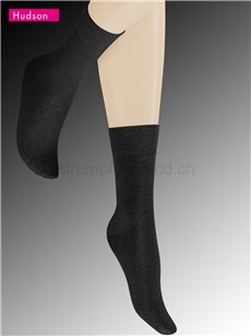 RELAX WOOLMIX chaussettes pour femmes de Hudson - 005 noir