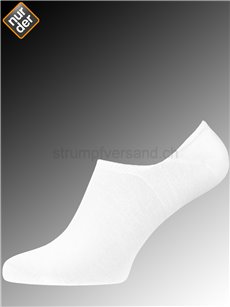 BAMBUS chaussettes sneaker de NUR DIE - 920 blanc
