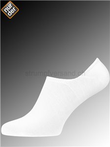 BAMBUS chaussettes sneaker de NUR DER - 920 blanc