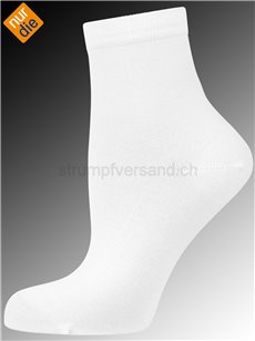 BAMBUS chaussettes sneaker pour femmes Nur Die - 920 blanc