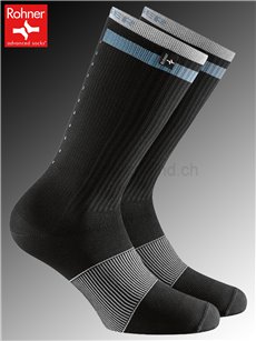 SPEED PRO chaussettes de sport Rohner - 009 noir