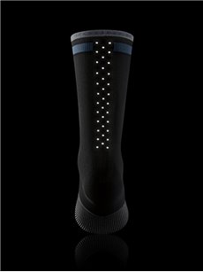 SPEED PRO chaussettes de sport Rohner avec réflecteurs - 009 noir