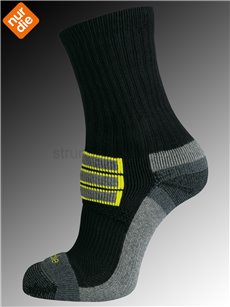 OUTDOOR SOCKEN chaussettes femmes de Nur Die - 985 schwarz - gelb