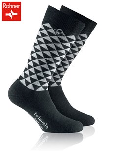 TRIANGLE JUNIOR chaussettes de Rohner - 009 noir