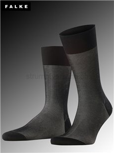 FINE SHADOW chaussettes pour homme de Falke - 3010 black-mix