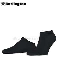 CORNWALL chaussette courte de Burlington - 3000 noir