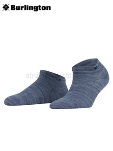 SOHO VIBES chaussettes courtes de Burlington - 6662 light jeans
