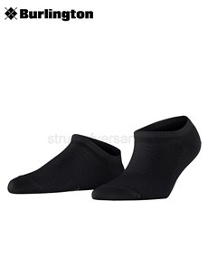 MERSEYSIDE chaussette courte de Burlington - 3000 noir