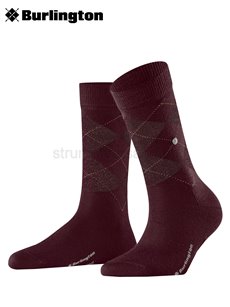 MARYLEBONE GLITTER chaussettes de Burlington - 8435 claret