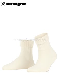 PLYMOUTH chaussettes femmes de Burlington - 2060 woolwhite