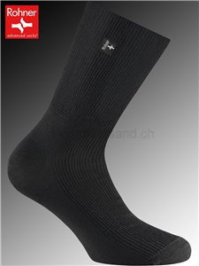 chaussettes diabétiques Rohner - 009 noir