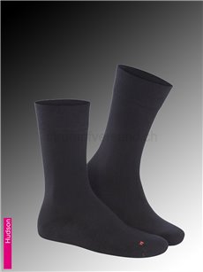 AIR PLUSH chaussettes pour hommes de Hudson - 005 noir