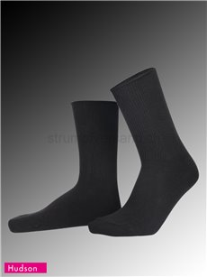 RELAX SOFT chaussette pour homme de Hudson - 005 noir RELAX SOFT chaussette pour homme de Hudson - 005 noir