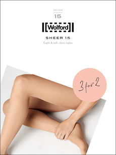 PROMOTION 3 pour 2 - Wolford Sheer 15