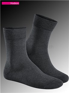 RELAX COTTON chaussettes en coton Hudson - 550 graumeliert